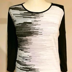 CJ Banks 3/4 sleeve top size 3X